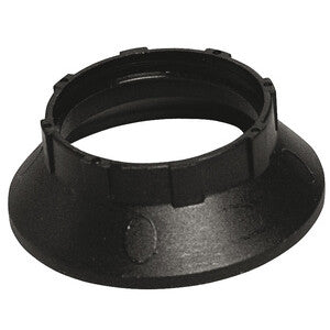 ART. CAP92712 GHIERA E14 NERA 50PZ