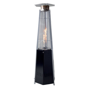 Market Prime Shop Stufa Patio Gas GPL Hexagon 12,5kW Nero