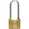 Yale Corbin PL112 Lucchetto Ottone Arco Lungo 50 mm – Conf. 6 Pz