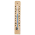 Termometro da Parete in Legno 20x3,6 cm