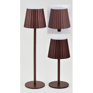 ART. CAP507219 LAMPADA LED RICARICABILE 3 IN 1 ALBA RUGGINE