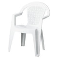 Poltrona in Resina Norma Antiscivolo Bianco