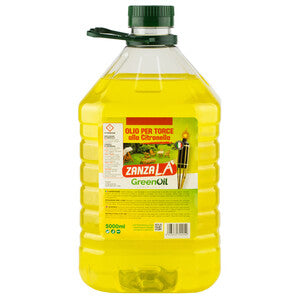 ART. CAP95925 OLIO P/LAMPADA E TORCIA ALLA CITRONELLA 5 L 4pz