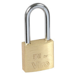 ART. CAP59843 VIRO 553.32 LUCCHETTO FAI ARCO LUNGO 30MM OTTONE 12PZ