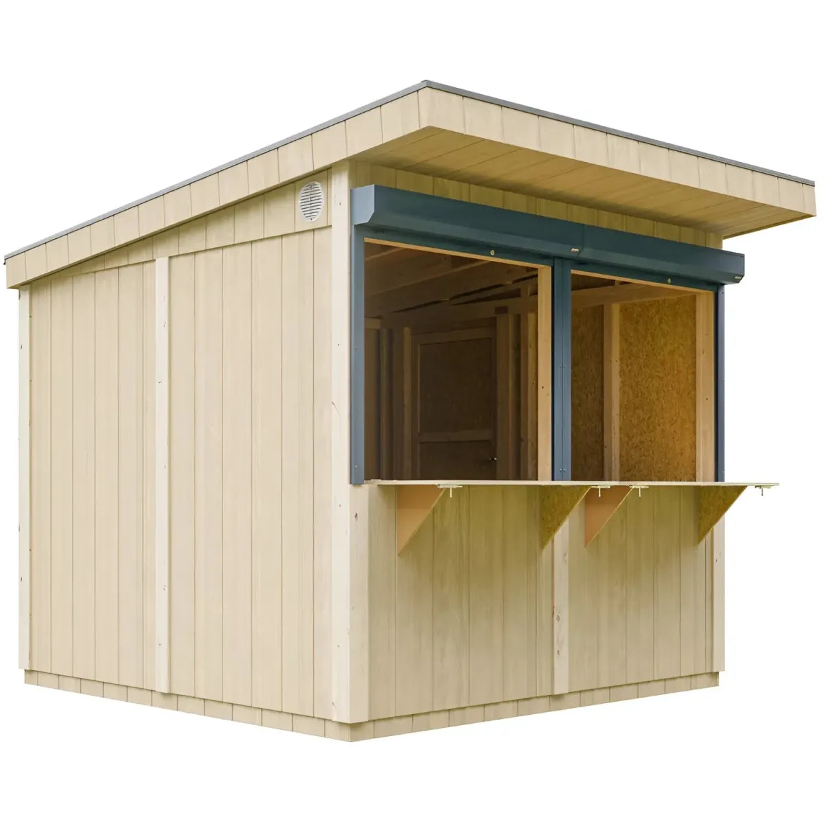 Chiosco in pannelli LP SmartSide – 236 x 250 cm – 6 m2