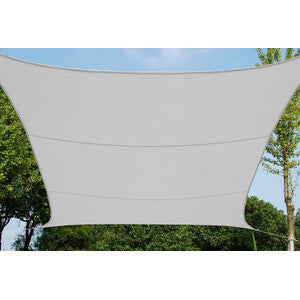 TENDA VELA OMBREGGIANTE QUADR HDPE 2,9X2,9 BIANCO