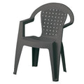 ART. CAP99545 POLTRONA RESINA NORMA ANTISCIVOLO ANTRACITE