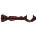 Supporto in Legno per Bastone Ciliegio 10 cm – Confezione da 2 Pezzi