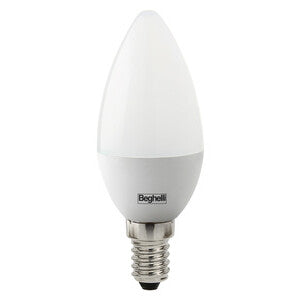 Beghelli LED Oliva E14 5W 6500K 56820 Luce Fredda 10pz