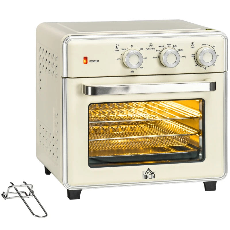 Art.OUT0101 Mini Forno Elettrico 20L Ventilato 1400W Crema