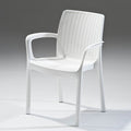 ART. CAP93789 KETER POLTRONA MELODY BIANCO - MARKET PRIME SHOP