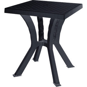 ART. CAP3612 TAVOLO RIGOLETTO ELITE 60X60XH70CM ANTRACITE