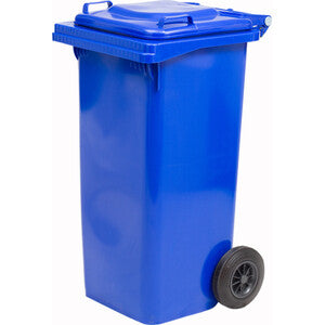 Pattumiera Carrellata 120 Litri con Ruote Blu MP