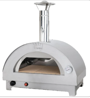 Forno Pizza Clementino a Legna 60x40 cm - Antracite Top Performance