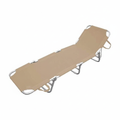 Lettino Alluminio Playa Compact Tortora Set 2 Pezzi Pieghevole