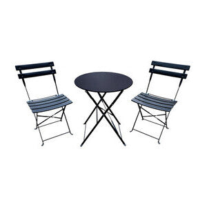 ART. CAP55874 SET BISTRO GIOTTO NERO SAT