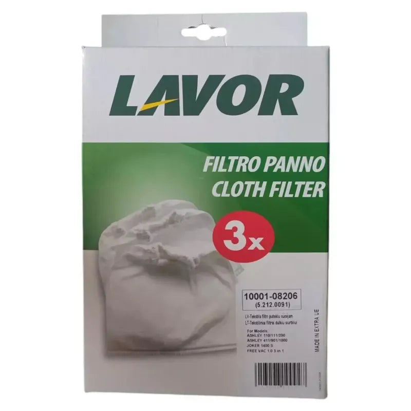 Filtri Panno Kit 3pz per Bidone VAC20S VAC18Plus