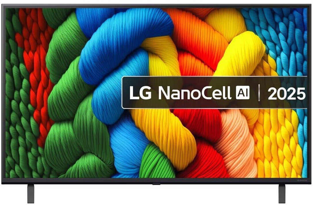 LG 43NANO80A3B NanoCell 43" 4K Smart TV Europa Black