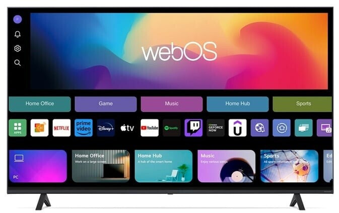 LG 55NANO81A3A NanoCell 55" 4K Smart TV Europa Black
