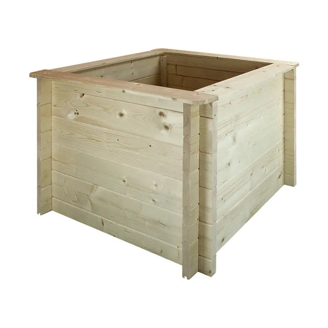Fioriera in Legno 78x78xH57cm Timbela M621