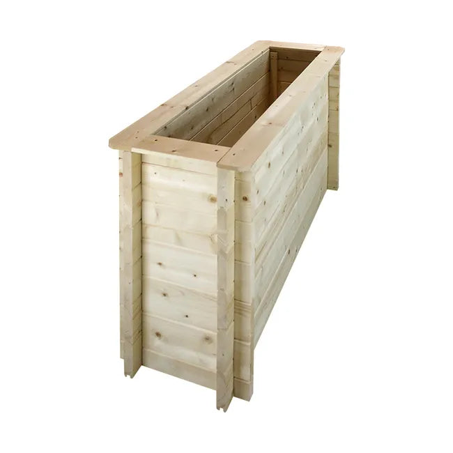 Fioriera in Legno 38x118xH69cm Timbela M615