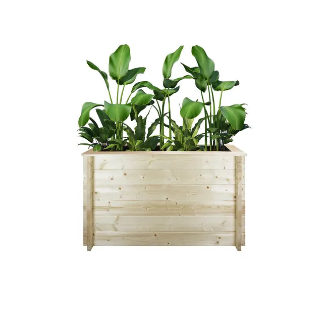 Fioriera in Legno 38x118xH69cm Timbela M615