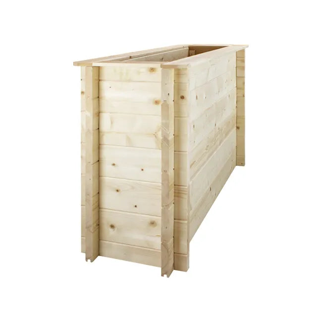 Fioriera in Legno 38x118xH69cm Timbela M615