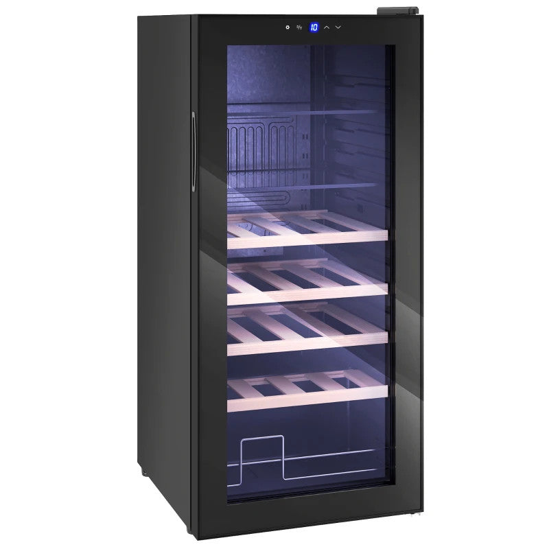 Cantinetta Frigo 92L per 20 Bottiglie e 50 Lattine Total Black