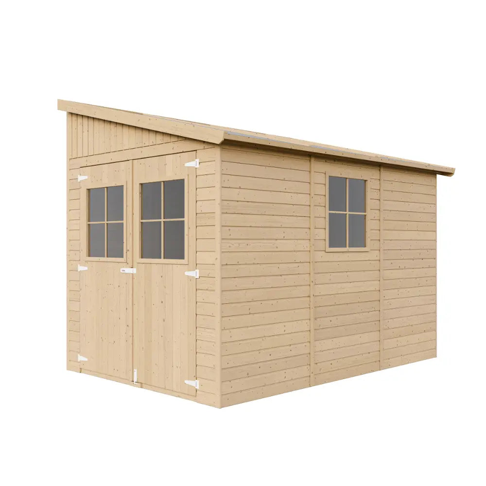 Casetta da Giardino in Legno 205x297 cm 6 m² Senza Pavimento
