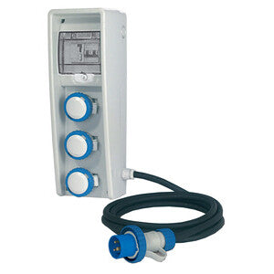 Quadro Elettrico FME ULISSE 150 ASC 74.309 3 Prese CEE 220V IP65/IP67 3kW
