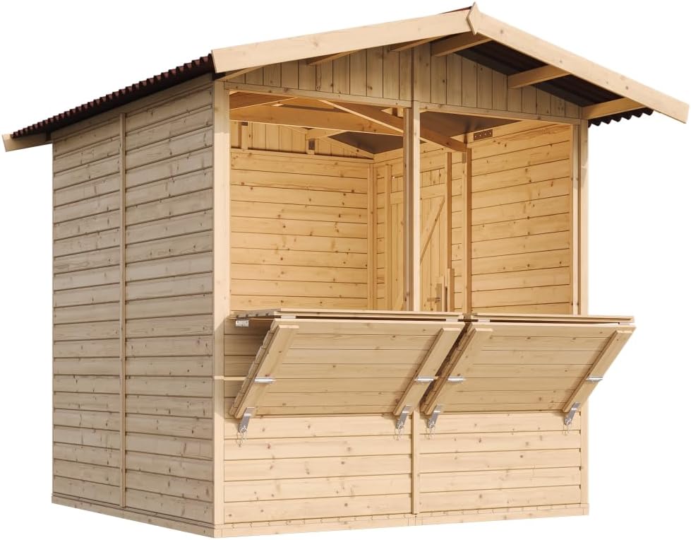 Chiosco in legno – 205 x 199 cm – 4 m2