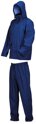 Completo Impermeabile Lluvia Taglia XXXL Blu