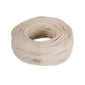 Cavo Elettrico H05VV-F 2x0,75 mm² Bianco – Matassa 100 mt per Elettrodomestici e Prolunghe