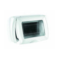 Placca Life Box System per Esterno IP55 Bianco 3 Posti
