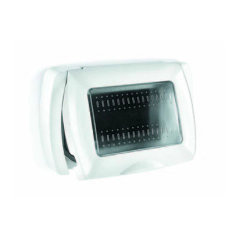 Placca Life Box System per Esterno IP55 Bianco 3 Posti