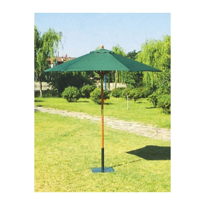 Ombrellone In Legno Palo 38mm Nauru D2,5m Verde