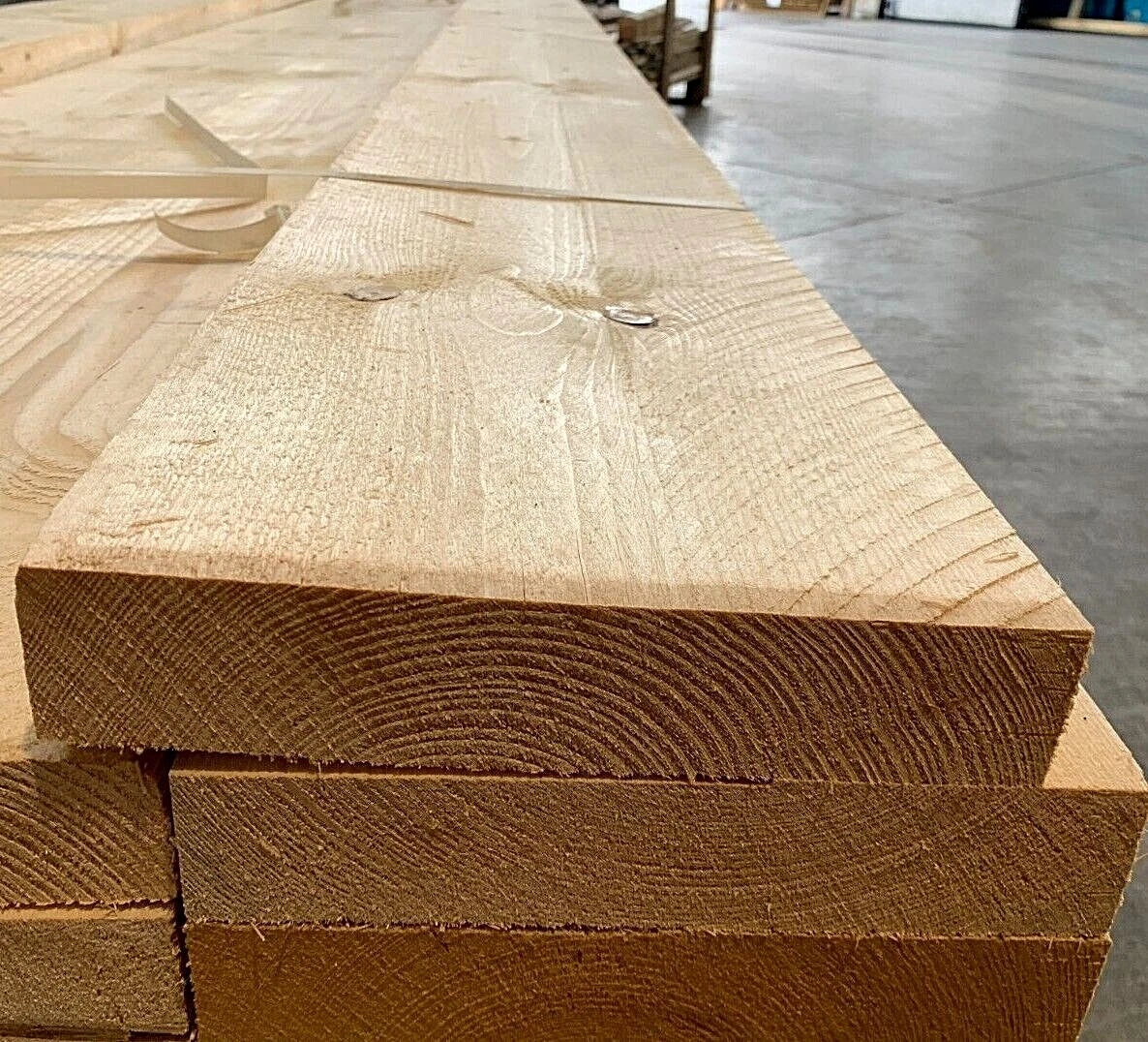Tavola in Legno di Abete Naturale Grezzo 20x100x400cm