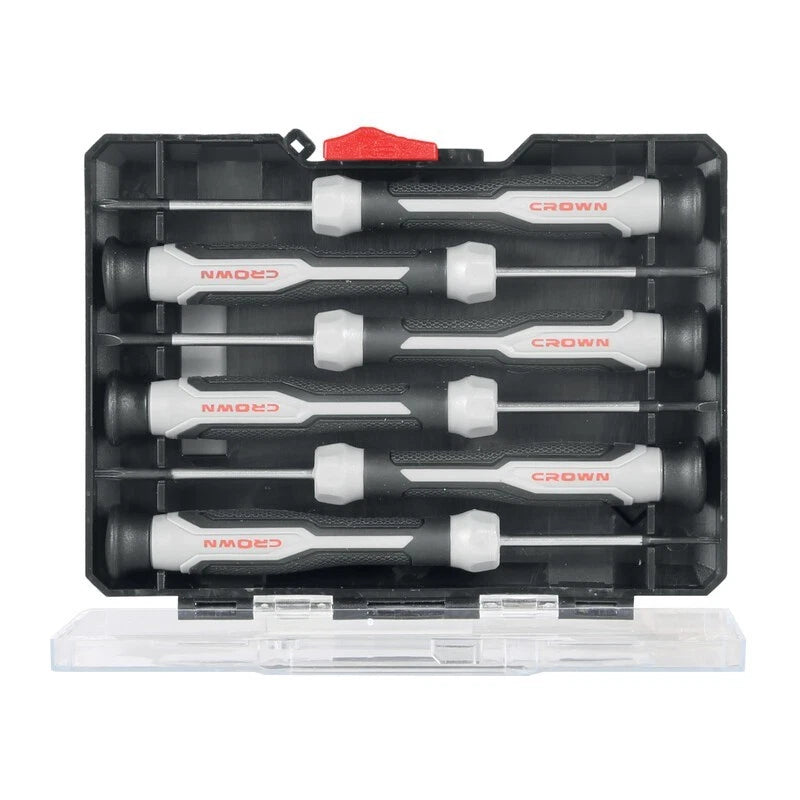 Set 6 Cacciaviti Orologiaio Crown CPHDP-ATX6 – Punte Torx Precisione