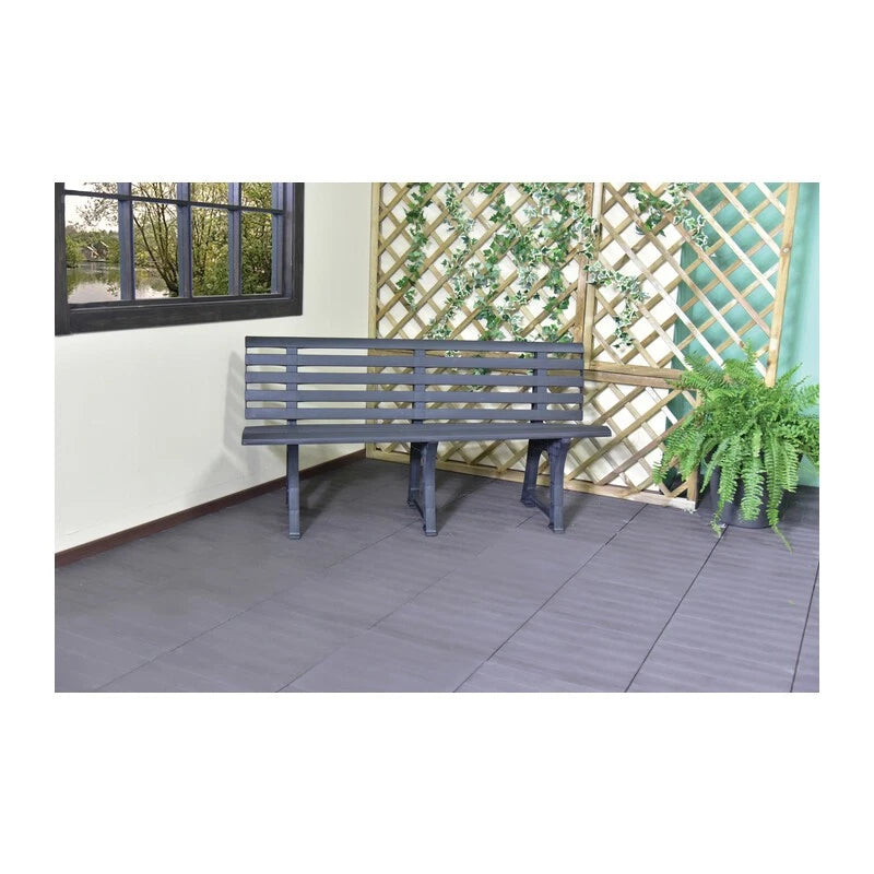 Panchina in Plastica Isotta – Antracite