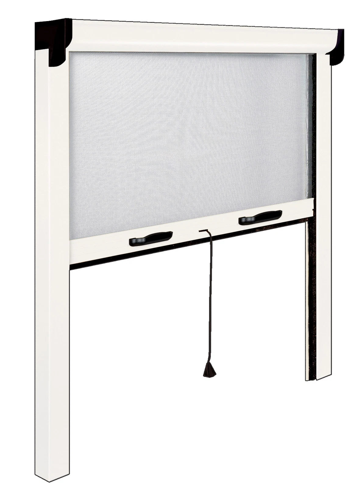 Zanzariera Opera Verticale 140x160 cm – Colore Bianco