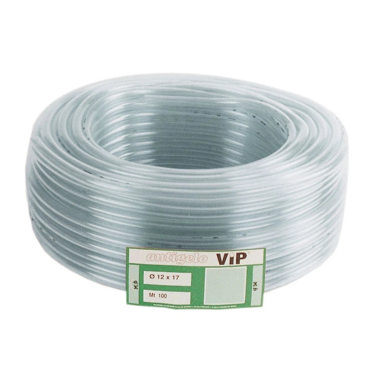 Tubo Antigelo Trasparente PVC 8 mm per Livelli – Matassa 100 m