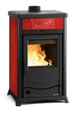 Termostufa a Legna La Nordica Rossella Plus Evo 4.0 DSA 11.1 kW Bordeaux