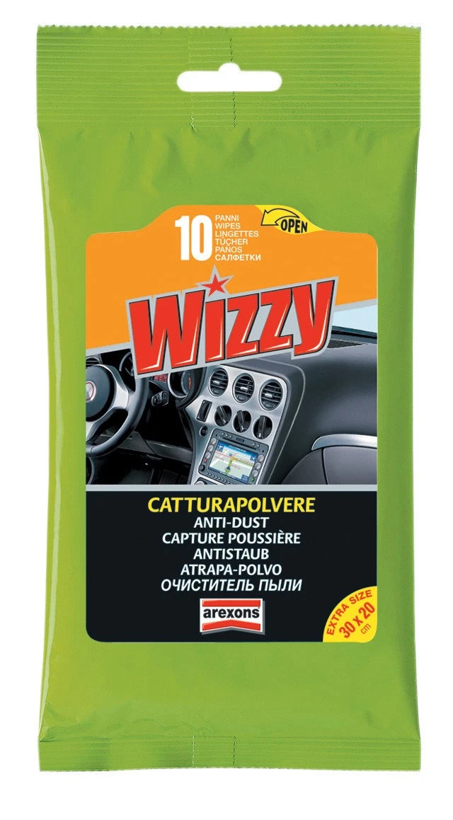 Arexons 1973 Wizzy Panno Catturapolvere Elettrostatico 10 pz