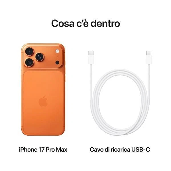 Apple iPhone 17 Pro Max 256GB Cosmic Orange Italia