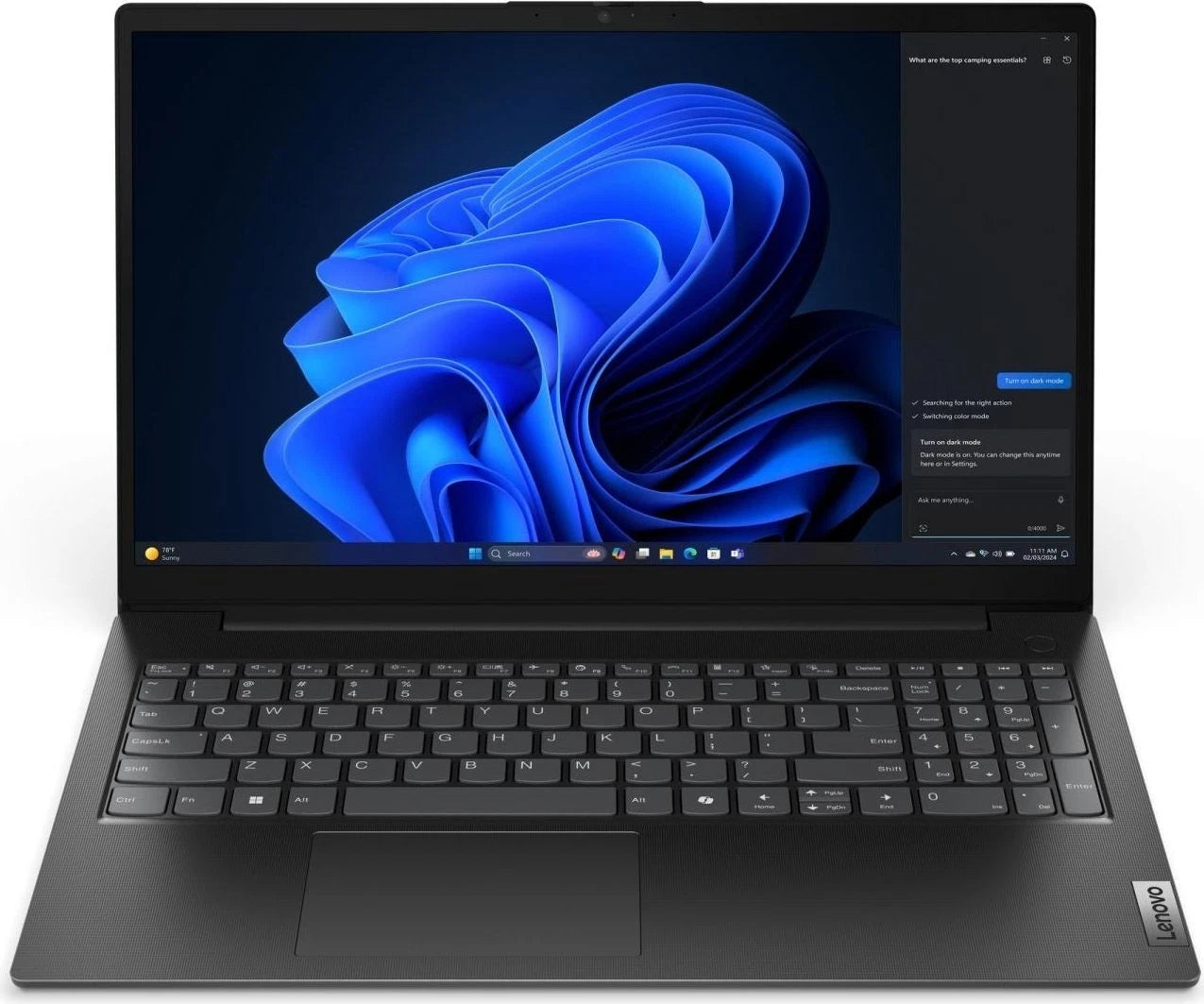 Lenovo V15 G5 Notebook Intel Core i7 16GB 512GB SSD Windows 11 Pro 83GW007VIX
