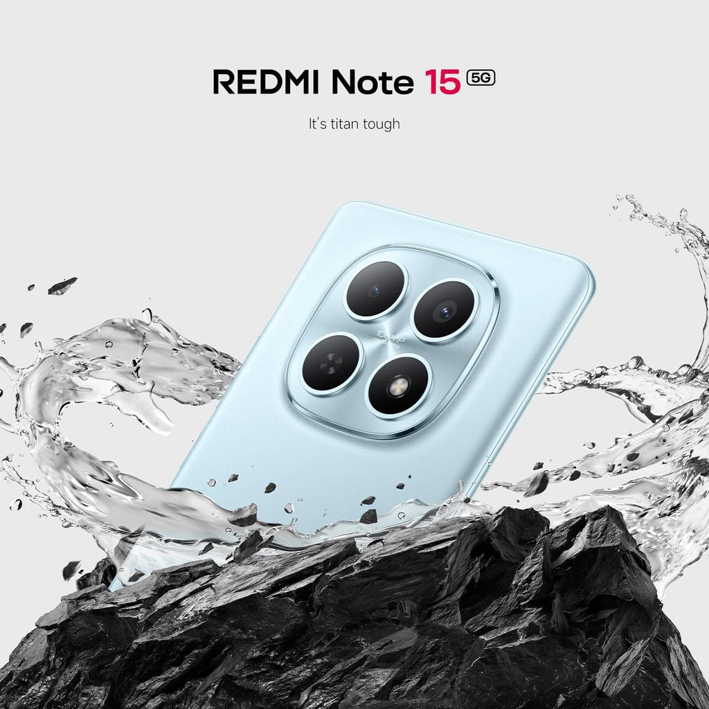 Xiaomi Redmi Note 15 5G 8+256GB Duos Glacier Blue Italia
