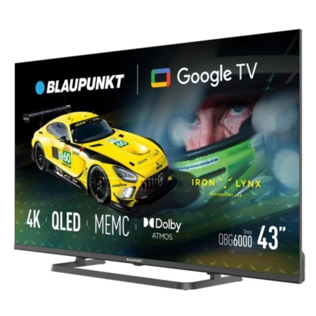 Blaupunkt 43QLW6000S Smart TV 43" QLED 4K WebOS Italia Black