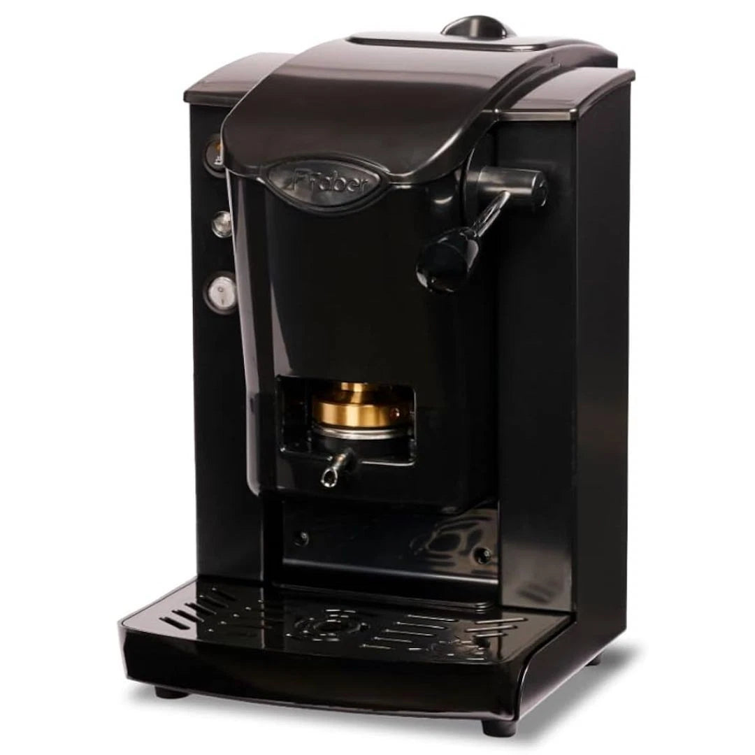 Faber Slot Plast Telaio Nero Plastiche Nero Macchina da Caffè a Cialde