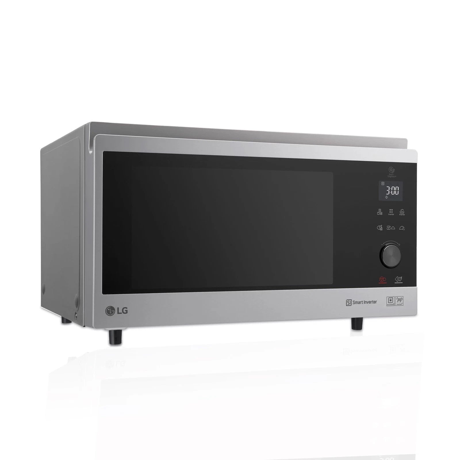 LG Forno Microonde Combinato Smart Inverter 39L 1350W Acciaio