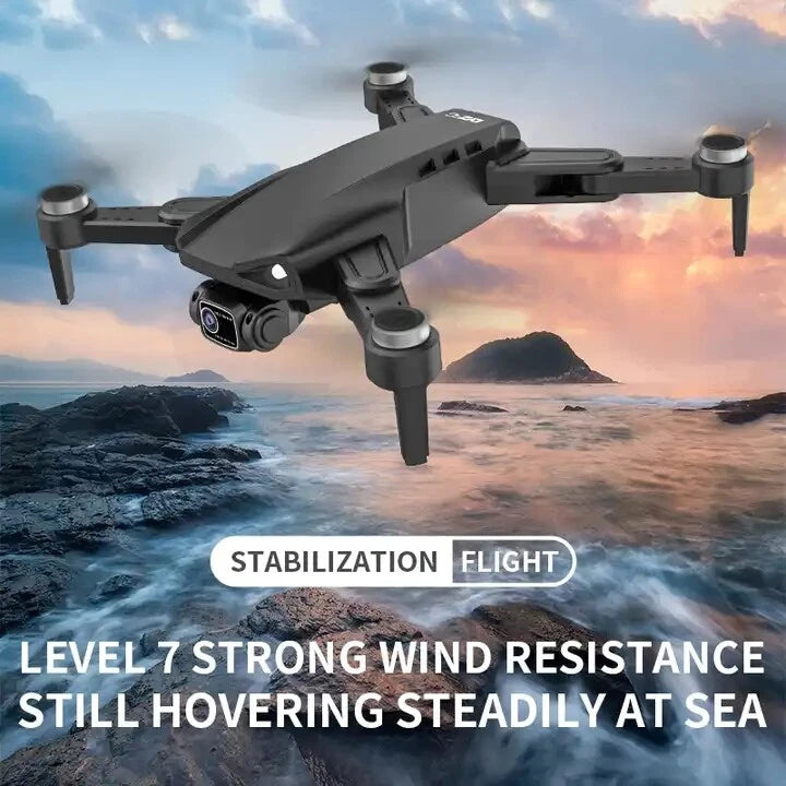 Mini Drone Quadricottero F30 GPS 4K Ultra HD Pieghevole Con Custodia
